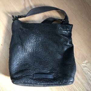 pebbled leather crossbody bag unisex elk the label slow fasion